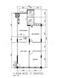 Blk 349 YUHUA PLACE (Jurong East), HDB 3 Rooms #589225401